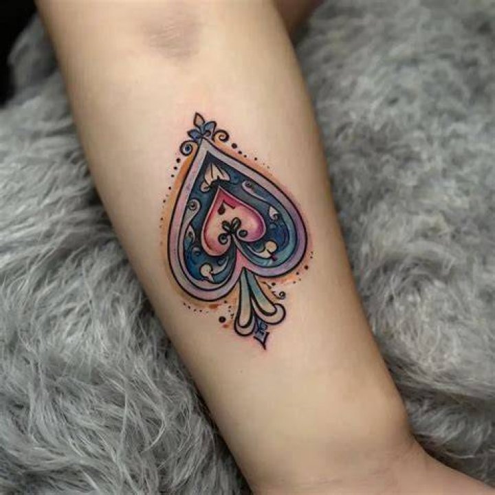 Is the queen of spades A Heart in hearts?