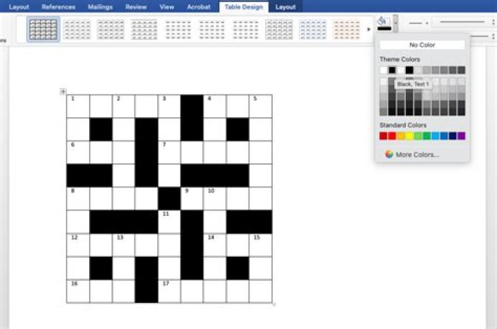 Is there a program to make crossword puzzles?