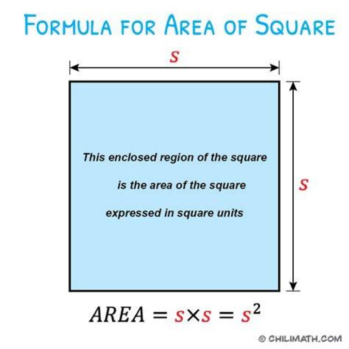 Is there a square with non whole side lengths and integer area?