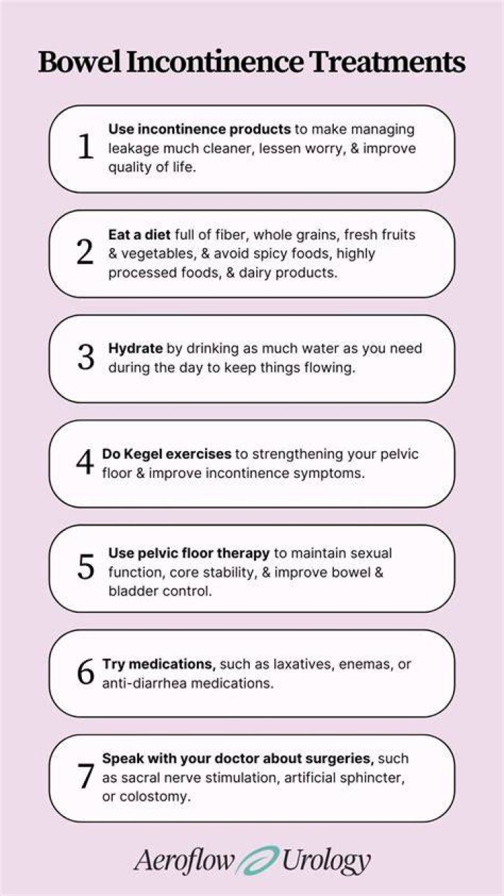 Is there a treatment for bowel incontinence?
