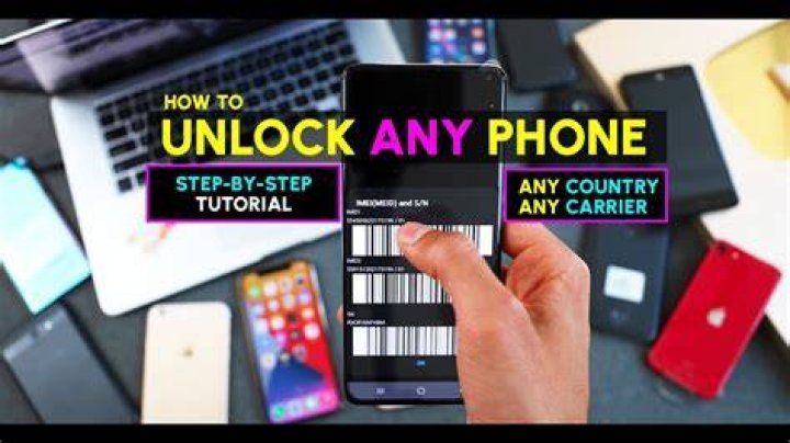 Is there a way to unlock a cell phone online?
