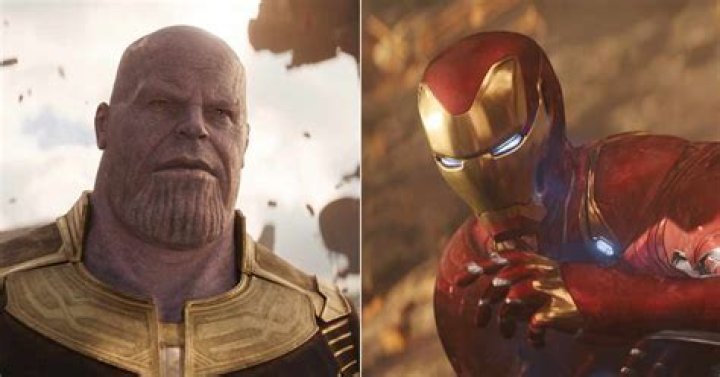 Is Tony Stark stronger than Thanos?