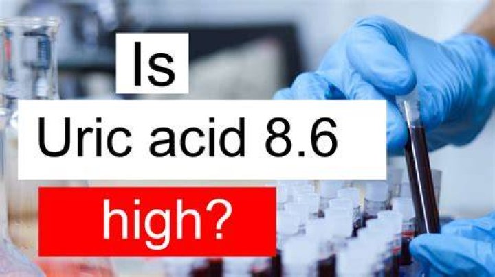 Is uric acid 6.8 high?