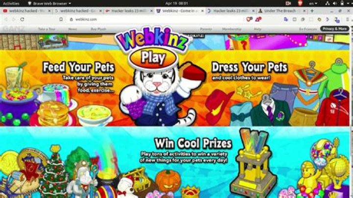 Is Webkinz hacked?