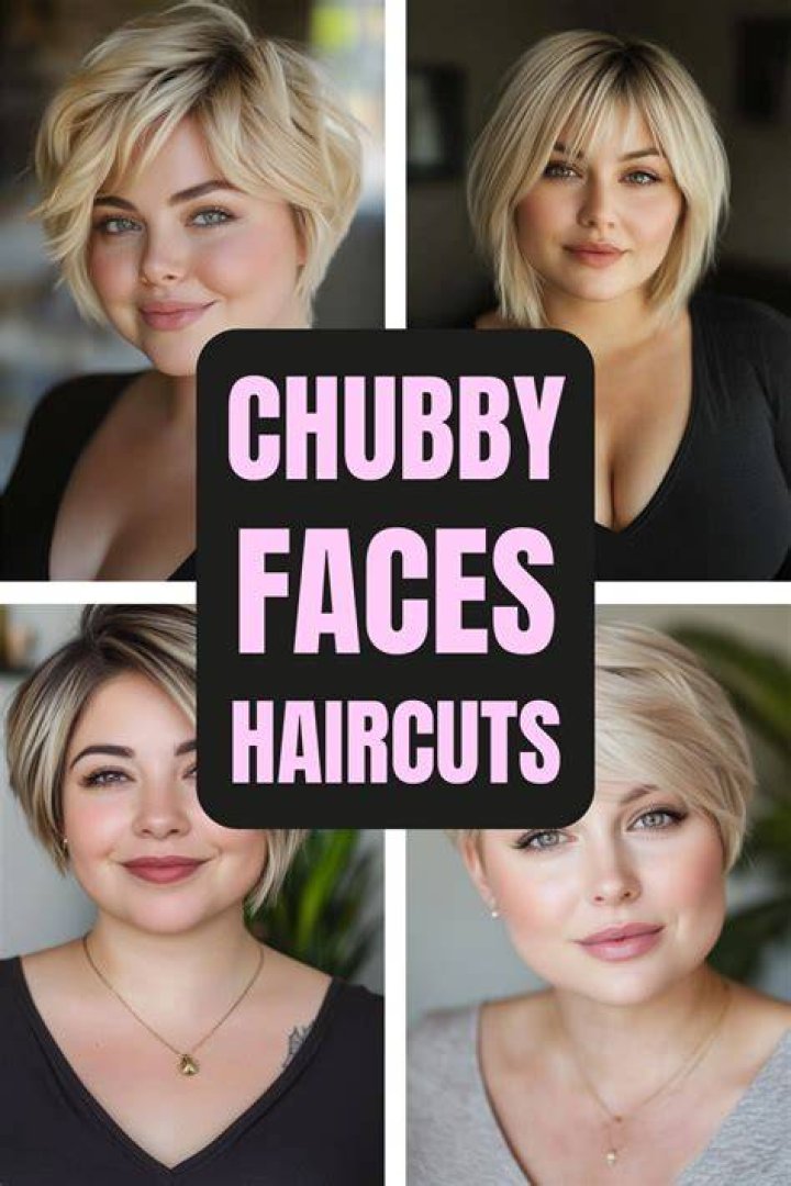 Should I cut my hair short if I have a chubby face?