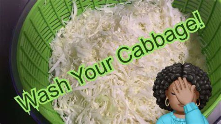 Should I wash cabbage?