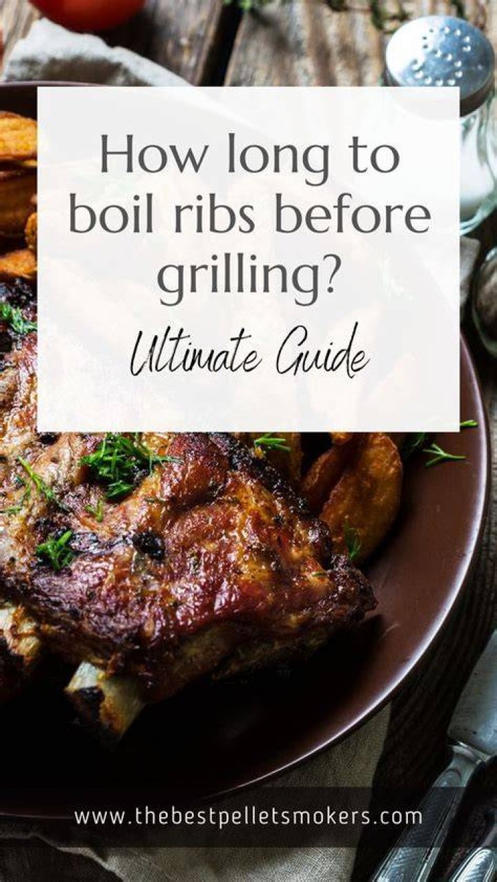 Should you boil ribs before grilling them?