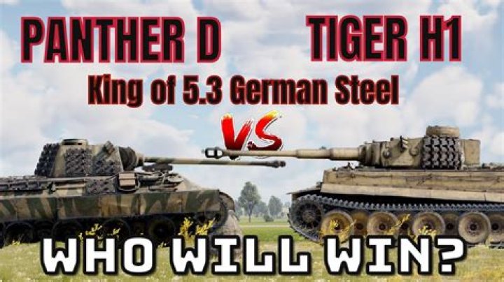 Was the Panther tank better than the Tiger?