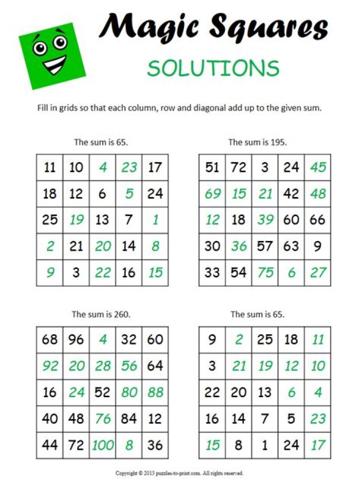 What 3 numbers add up to 30?