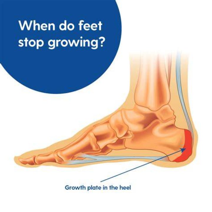 What age feet stop growing?