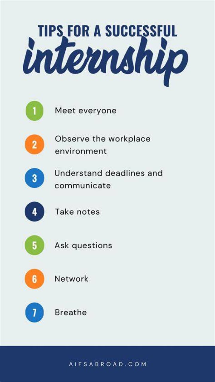 What are 5 things you are expecting to get out of your internship?