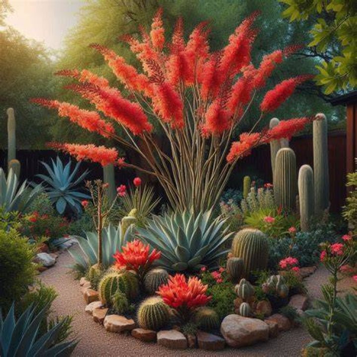What are desert gardens?