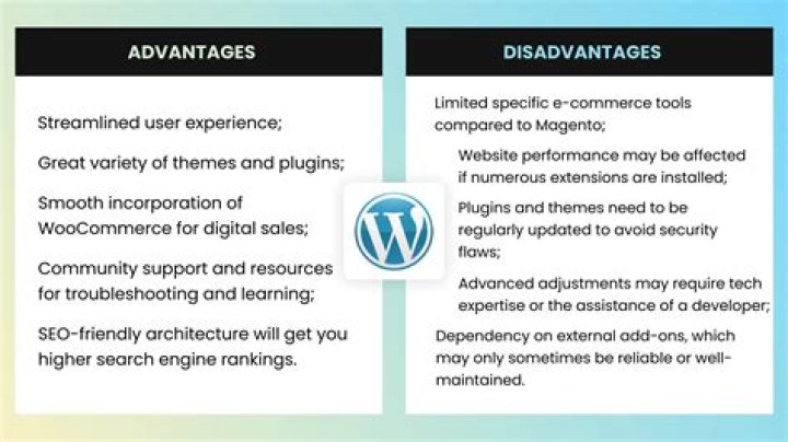 What are disadvantages of WordPress?