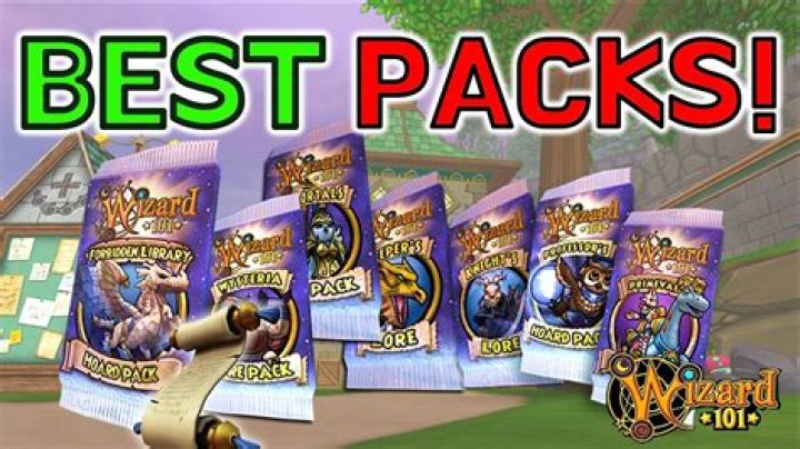 What are in wizard101 lore packs?