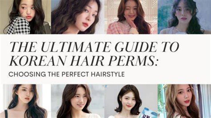 What are Korean perms called?
