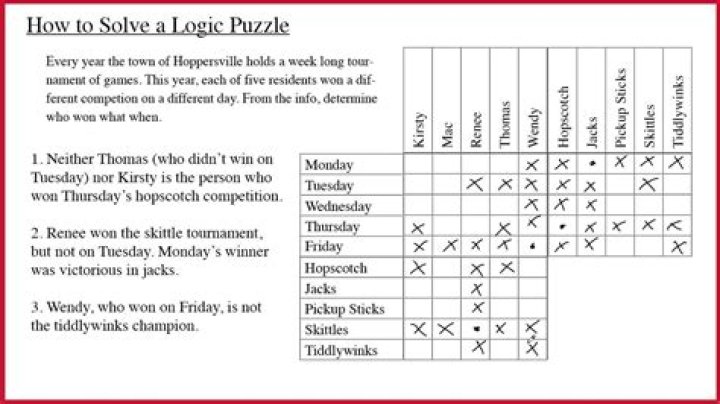 What are logic puzzles called?
