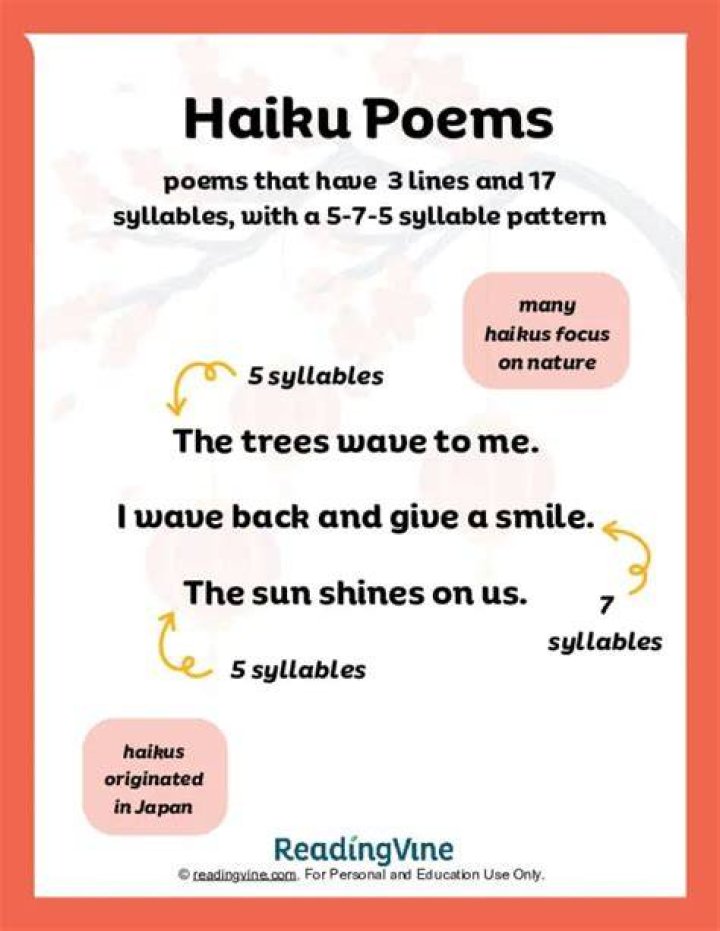 What are multiple haikus called?