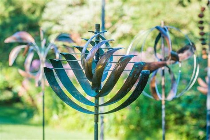 What are outdoor sculptures called?