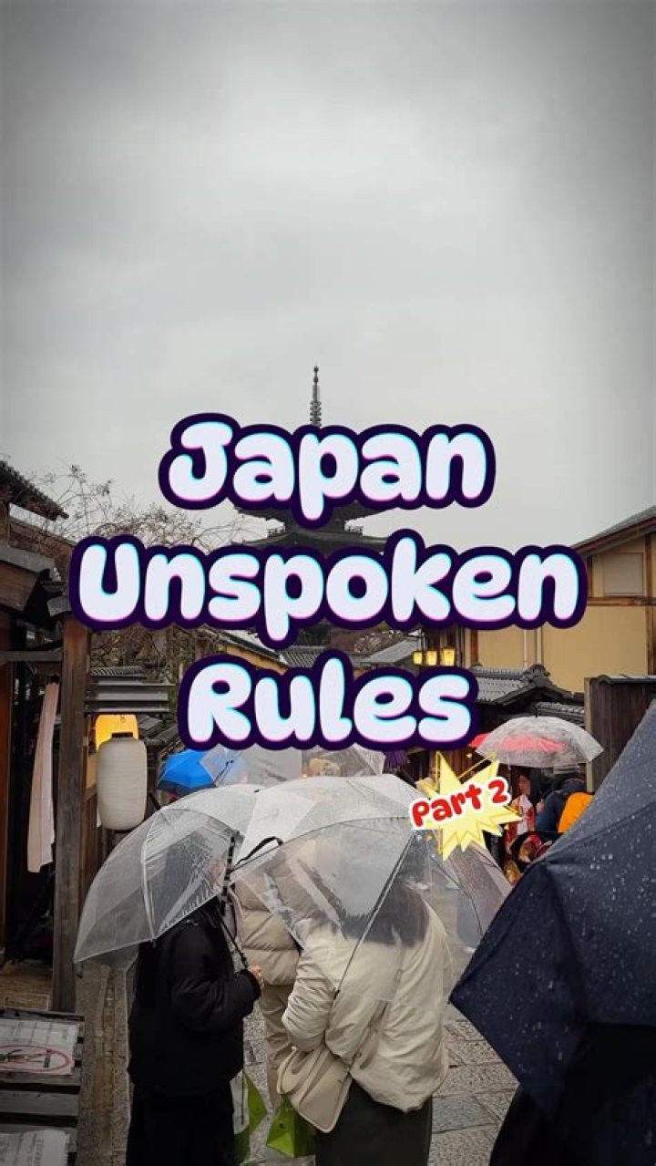 What are rules in Japan?