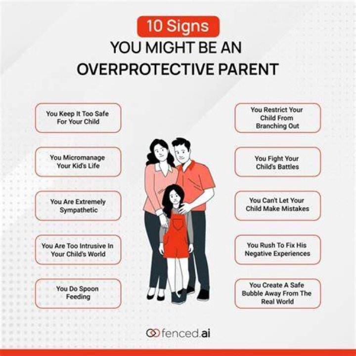 What are signs of being overprotective?