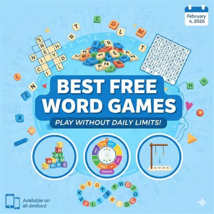 What are some free word games?