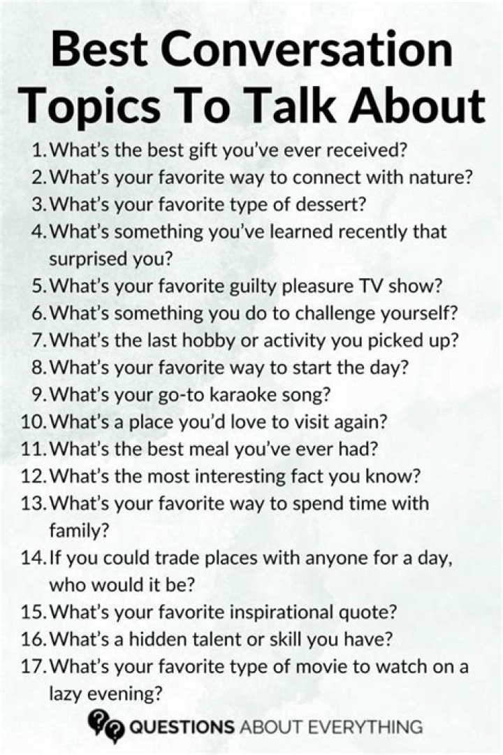 What are some good topics to read about?