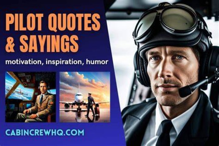 What are some pilot sayings?