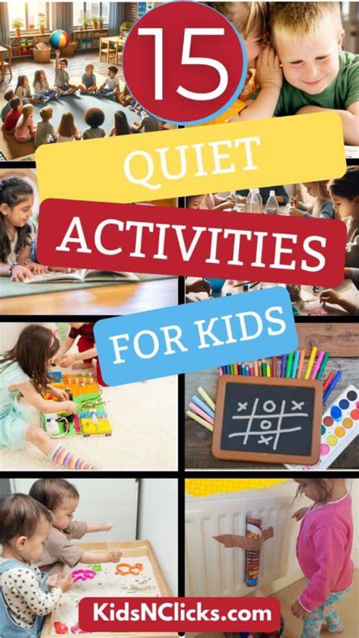 What are some quiet games to play with kids?