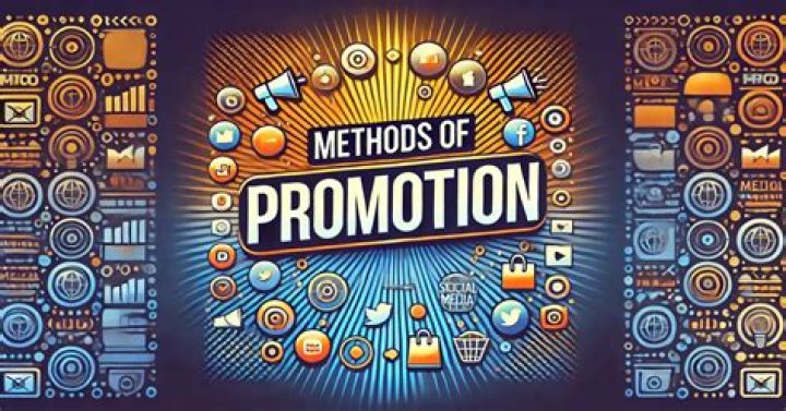 What are the 5 main methods of promotion?