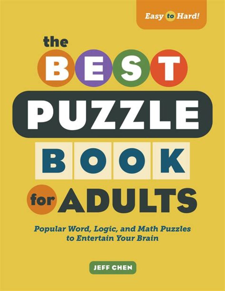 What are the best puzzle books for adults?