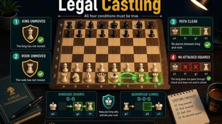 What are the conditions for castling in RuneScape?