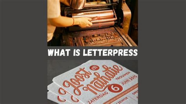 What are the disadvantages of letterpress printing?