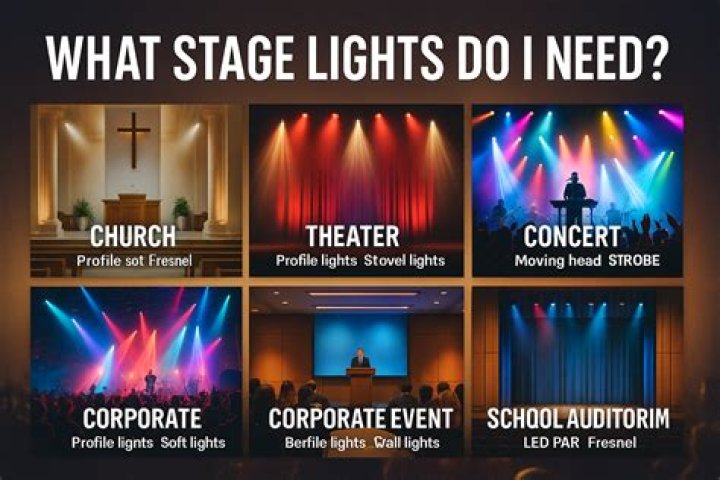 What are the lights called in a theatre?