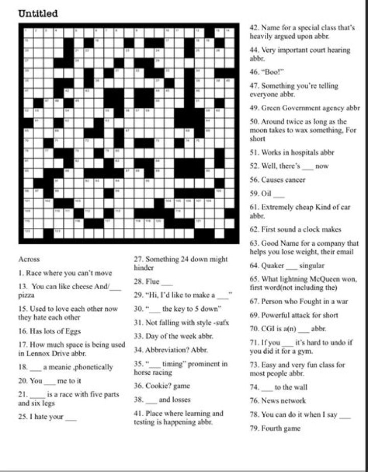 What are the most difficult crossword puzzles?