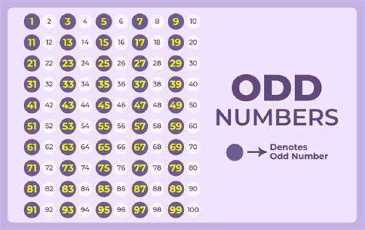 What are the odd numbers in Sudoku menu?