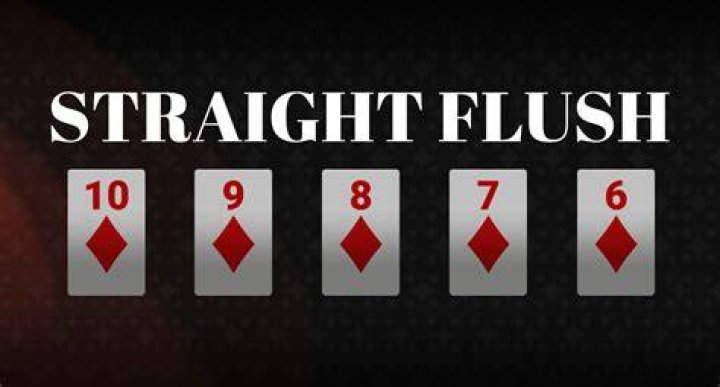 What are the odds to flop a straight flush?