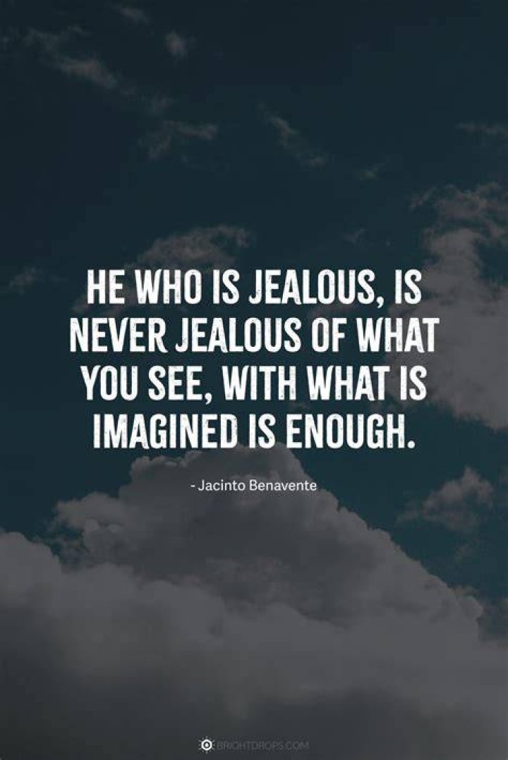 What are the signs of a jealous man?