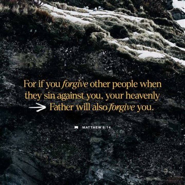 What are the signs that you have not forgiven someone?