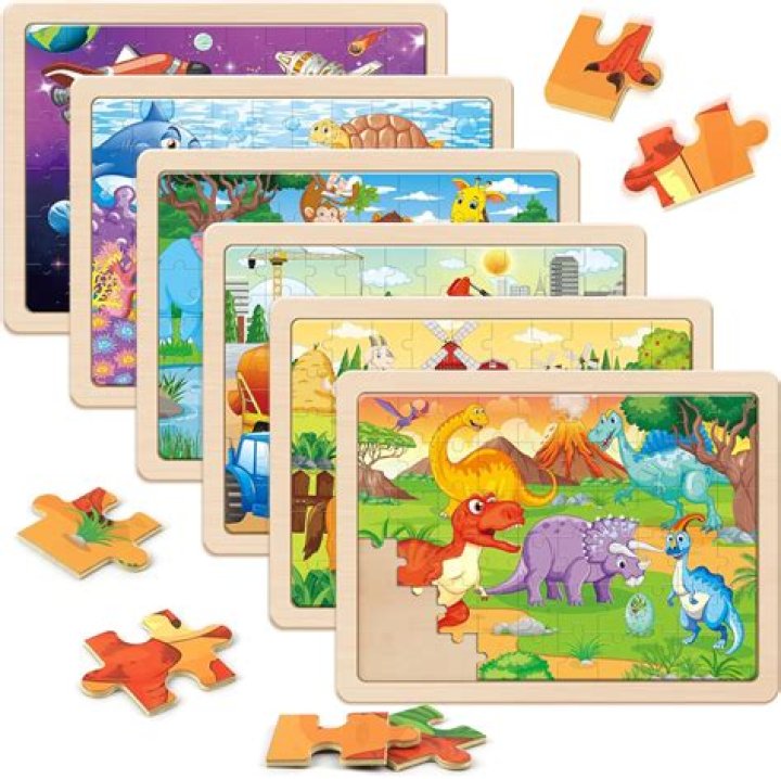 What are the wooden puzzles called?