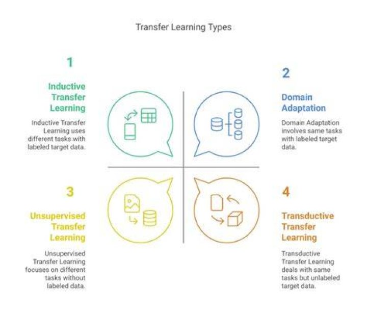 What are three types of transfer of learning?