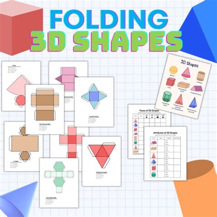 What can be made out of 3D shapes?