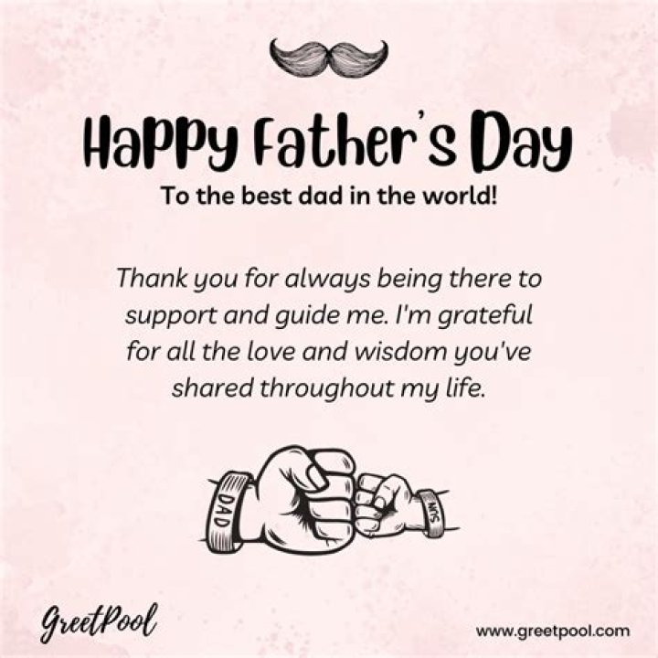 What can I say instead of Happy Fathers Day?