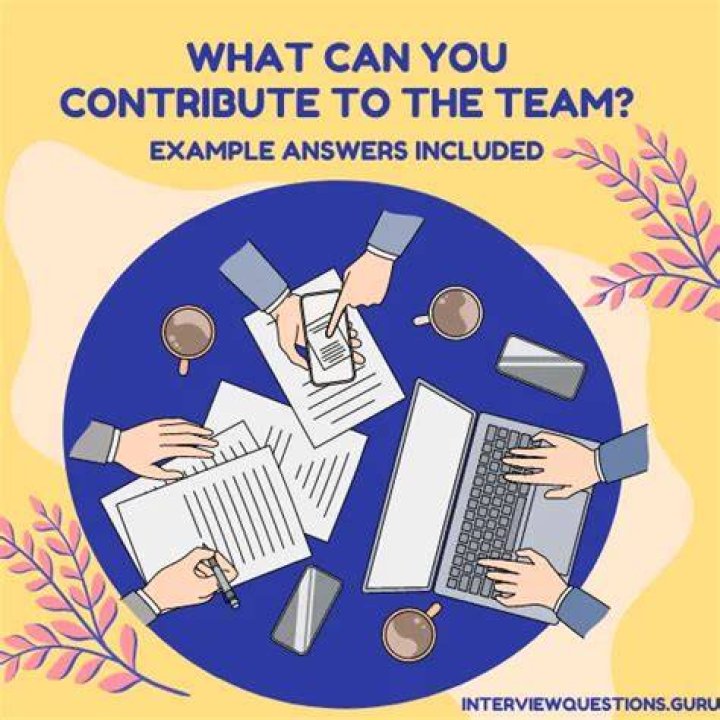 What can you contribute to the team answer?