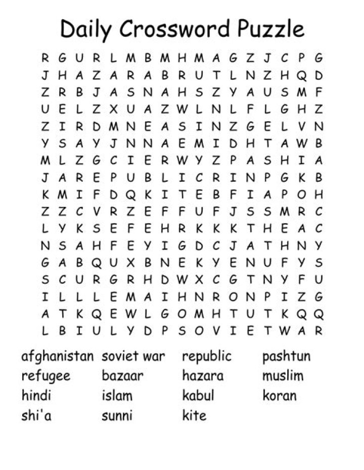 What can you do with a daily crossword puzzle?