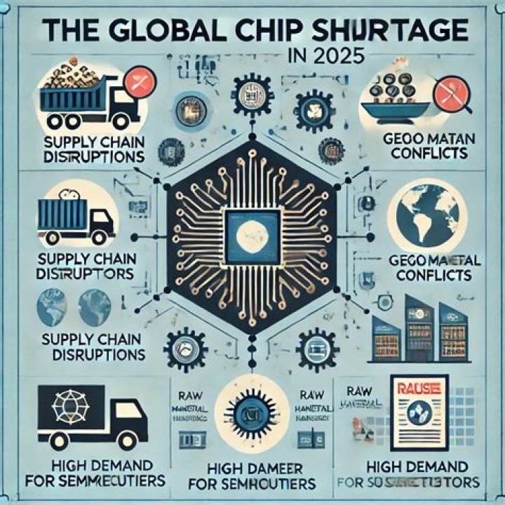 What caused the chip shortage 2021?