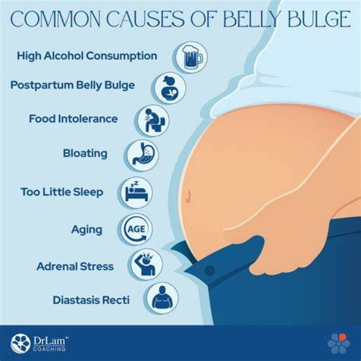 What causes a big belly?