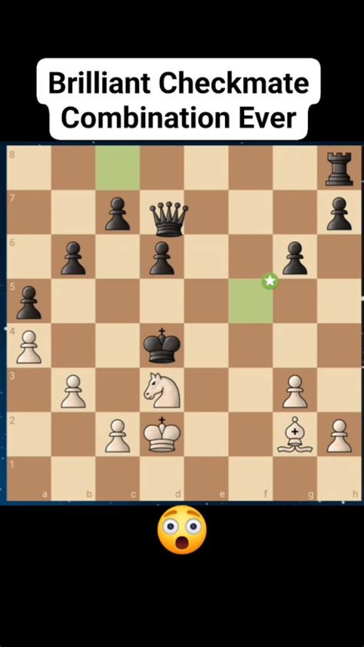 What combinations can checkmate?