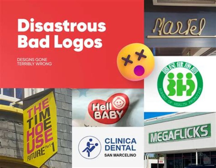 What companies have bad logos?