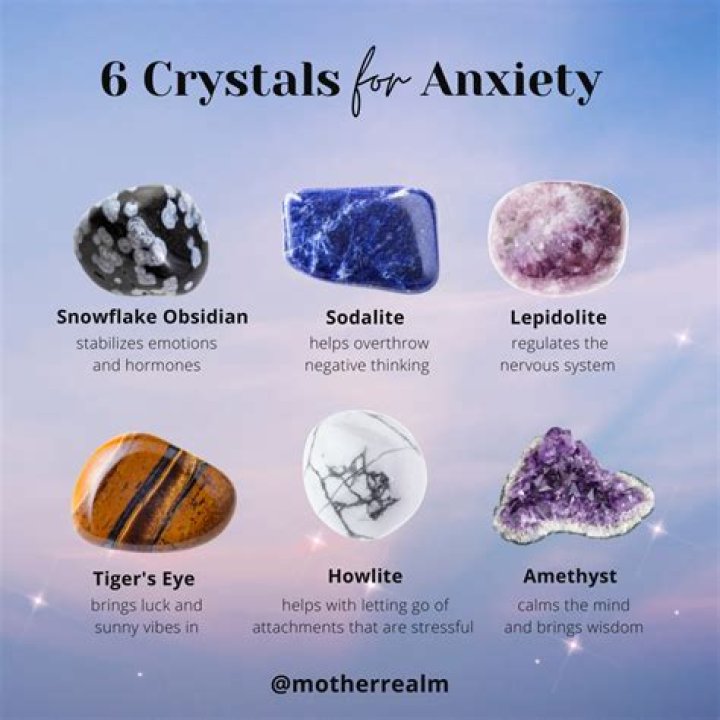 What crystals are good for anxiety and sleep?
