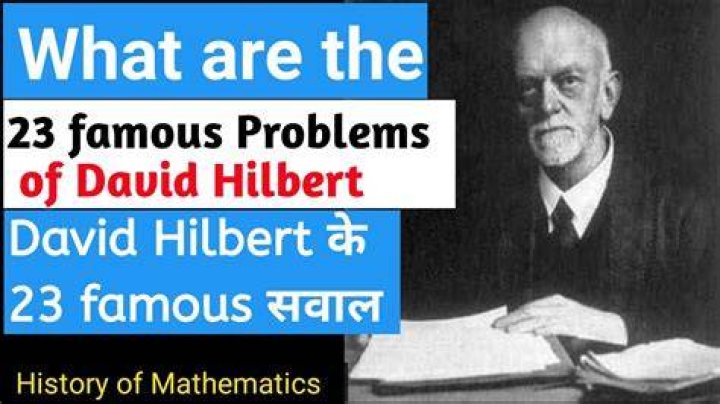 What did Hilbert discover?